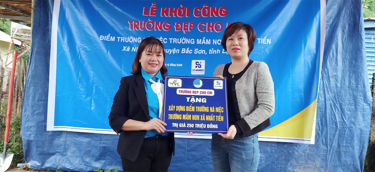 STARMED hành trình xây “trường đẹp cho em” vùng cao