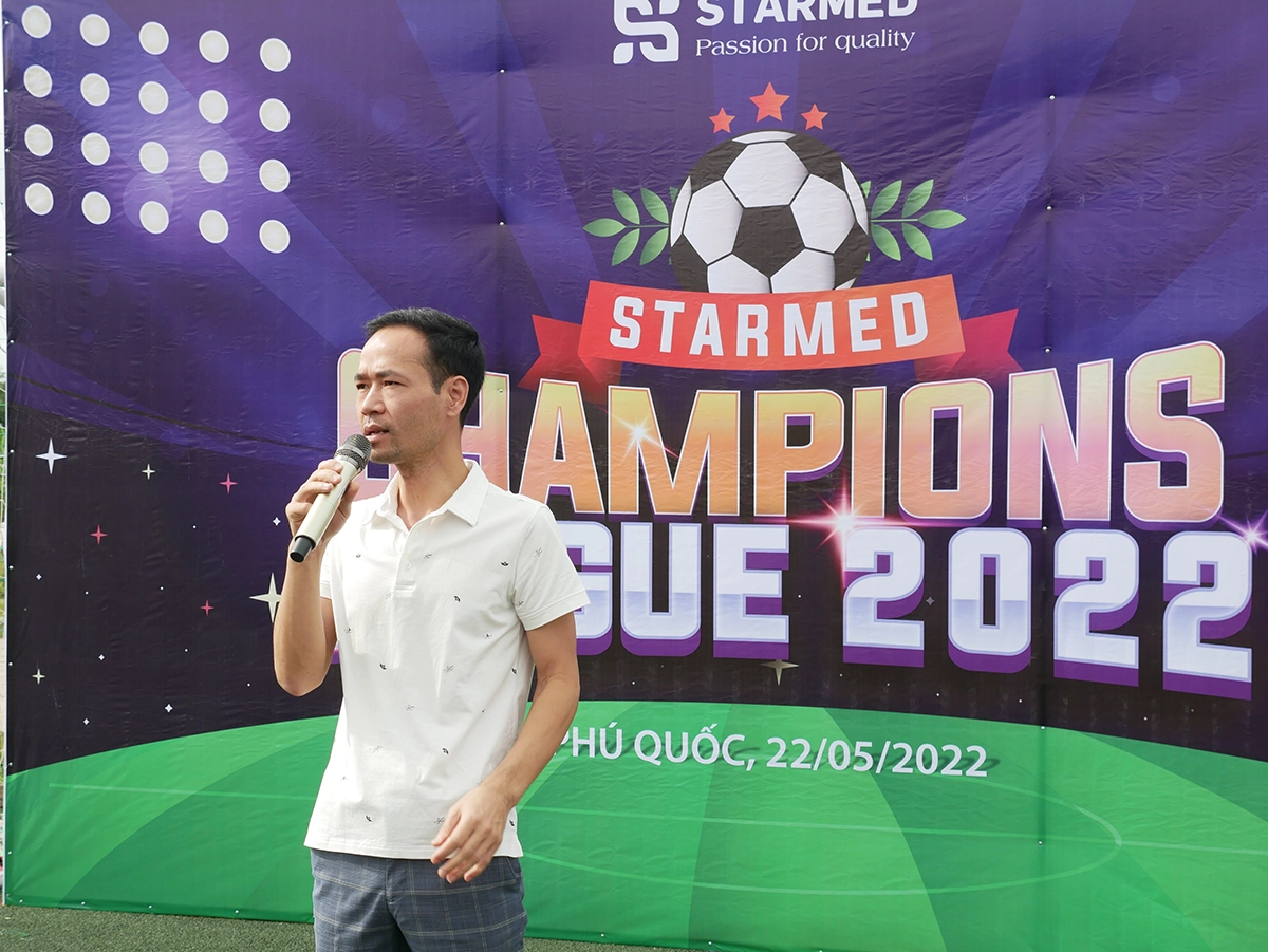 Sôi động giải bóng đá Starmed Champions League 2022