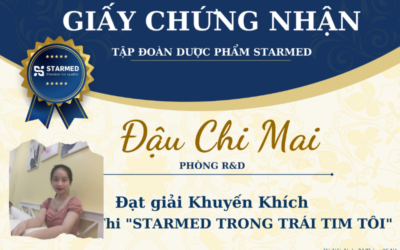 Starmed trong trai tim toi Dau Mai Chi