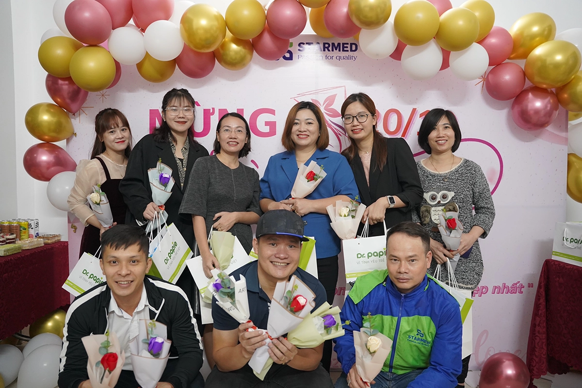 STARMED tổ chức chúc mừng ngày Phụ Nữ Việt Nam 20/10