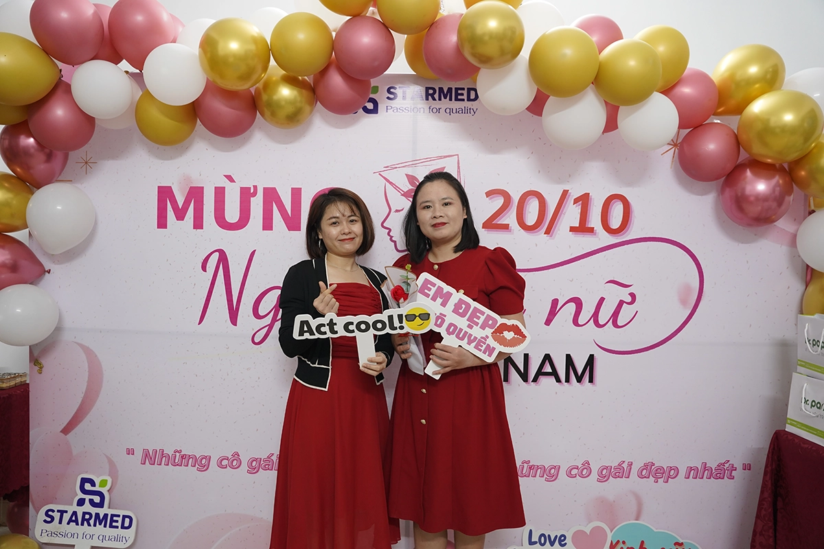 STARMED tổ chức chúc mừng ngày Phụ Nữ Việt Nam 20/10