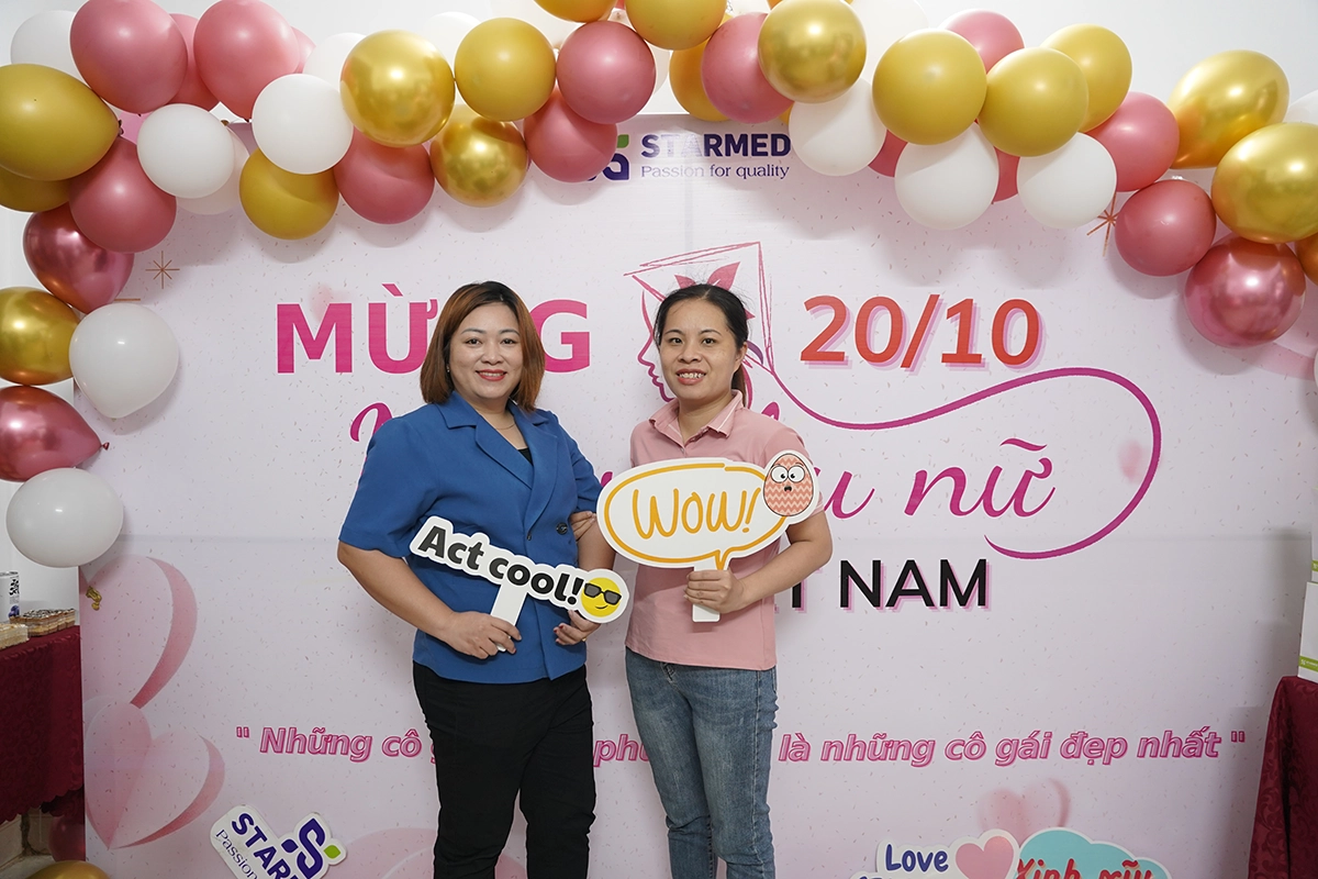 STARMED tổ chức chúc mừng ngày Phụ Nữ Việt Nam 20/10