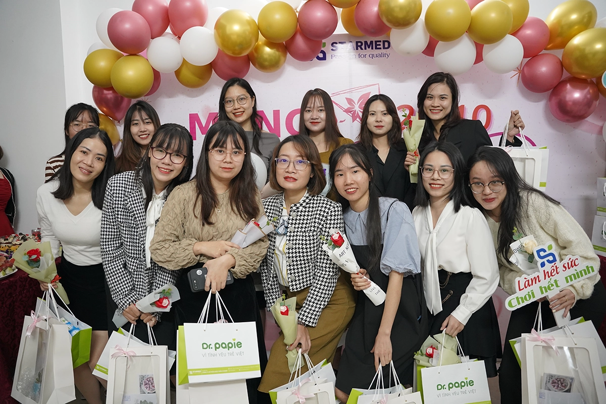 STARMED tổ chức chúc mừng ngày Phụ Nữ Việt Nam 20/10