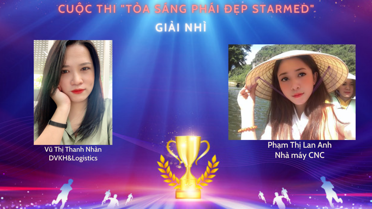 Trao giải cuộc thi ảnh “Tỏa sáng phái đẹp Starmed”