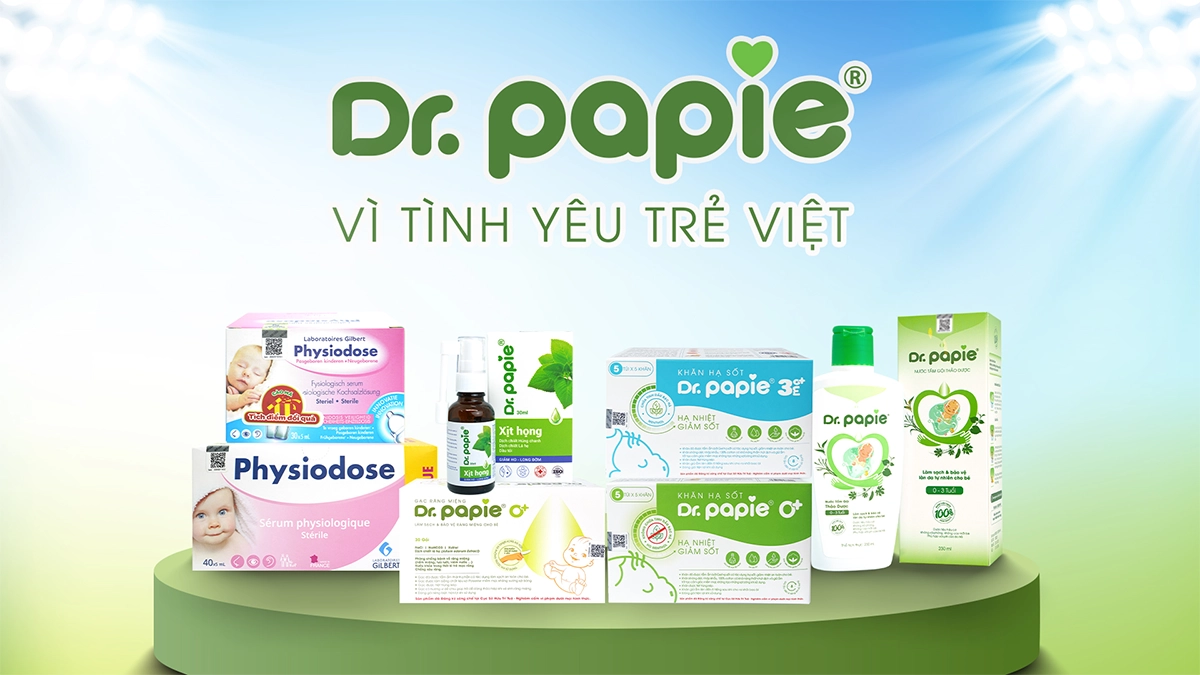 Dr.Papie honored to receive the award of top 10 strong national brands 2023 4 Dr.Papie nhan giai top 10 thuong hieu manh quoc gia 2023 3