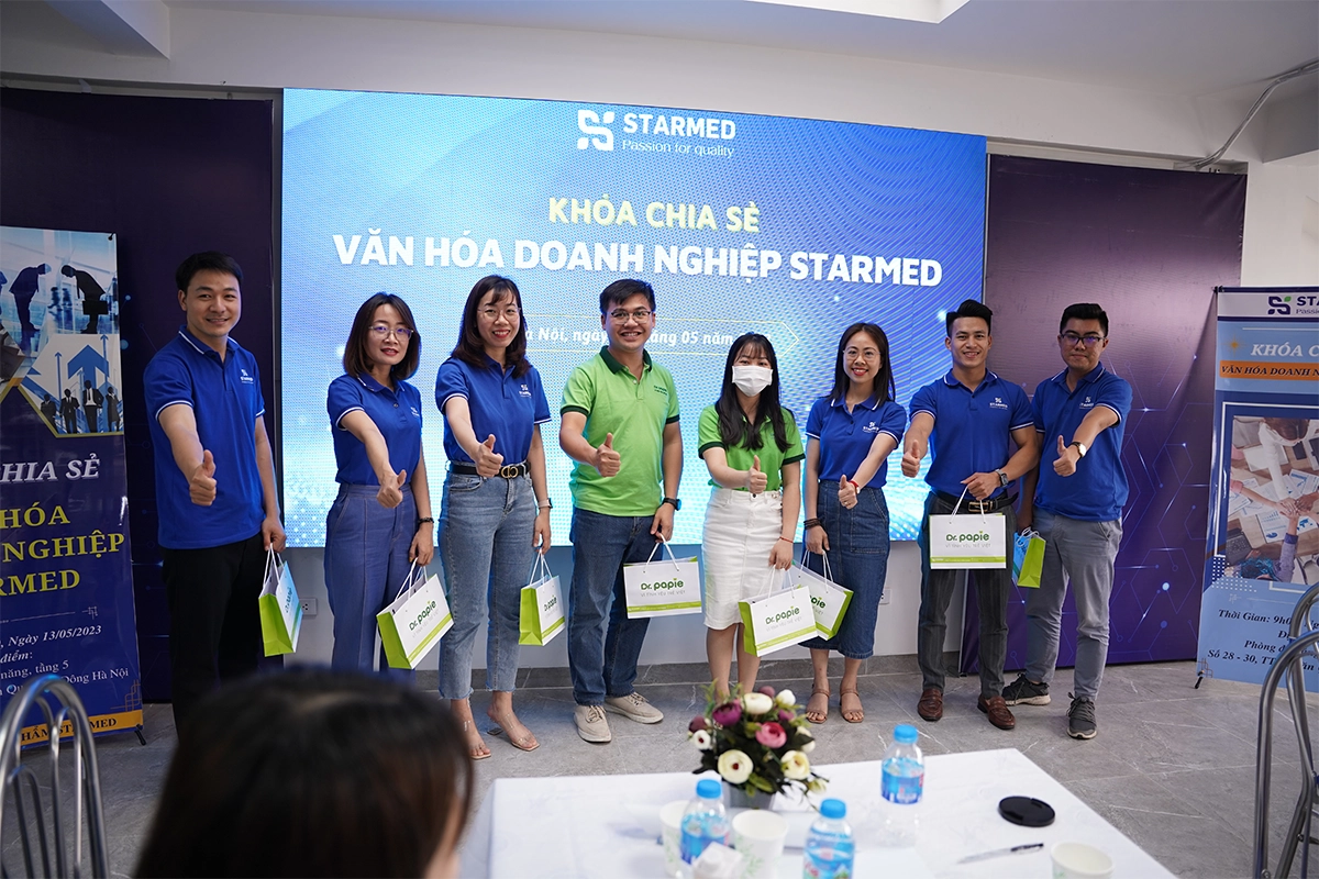 Buổi chia sẻ văn hóa doanh nghiệp STARMED: cởi mở chia sẻ - lan tỏa niềm tin 6 Khoa chia se van hoa doanh nghiep Starmed 2023 7