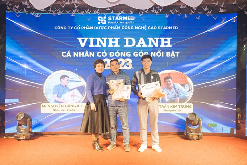 YEAR END PARTY 2023 – CÔNG TY CỔ PHẦN DƯỢC PHẨM CÔNG NGHỆ CAO STARMED 11 Tat nien 2023 11