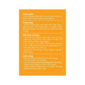 Tottee Oral Cleaning Gauze 6 Gạc răng miệng Tottee