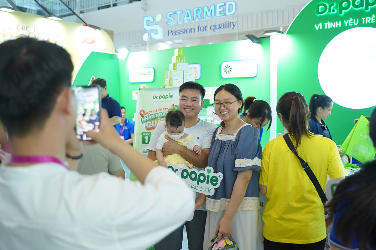 Dr.Papie's memorable mark at Vietbaby Fair Da Nang 2025 7 Dấu ấn đáng nhớ của Dr.Papie tại Vietbaby Fair Đà Nẵng 2025