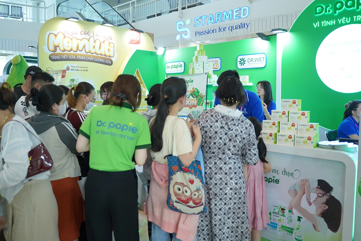 Dr.Papie's memorable mark at Vietbaby Fair Da Nang 2025 8 Dấu ấn đáng nhớ của Dr.Papie tại Vietbaby Fair Đà Nẵng 2025