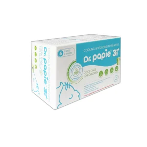 Khăn lau hạ sốt Dr.Papie 3mo+ 7 Khăn hạ sốt Dr.Papie 3mo+ (3)