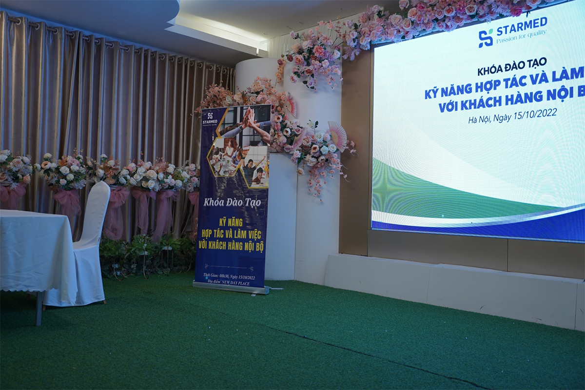 Starmed tổ chức khóa đào tạo “Kỹ năng hợp tác và làm việc với khách hàng nội bộ”