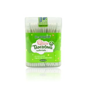 Tăm bông Dr.Papie cho bé từ 0–2 tuổi