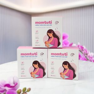 Alternative view of Miếng thấm sữa cao cấp Momtuti